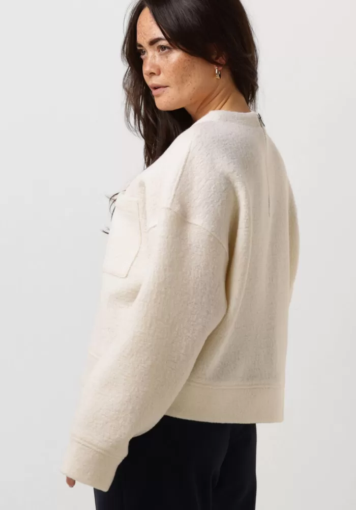 Dames VANILIA Truien & Vesten^Te Trui Curl Wool Sweat