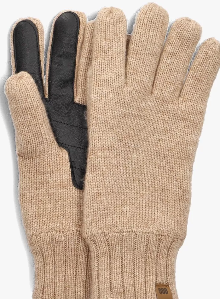 Store UGG Handschoenen Knit Beanie And Glove Set Camel