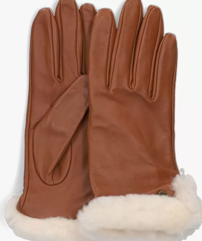 Dames UGG Handschoenen^ Handschoenen Leather Sheepskin Vent Glove