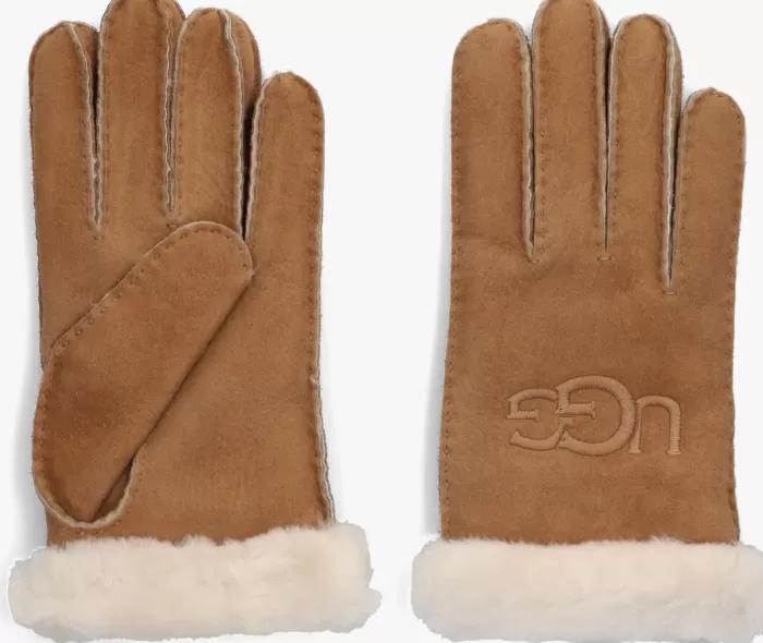 Dames UGG Handschoenen^ Handschoenen Shearling Embroider Glove