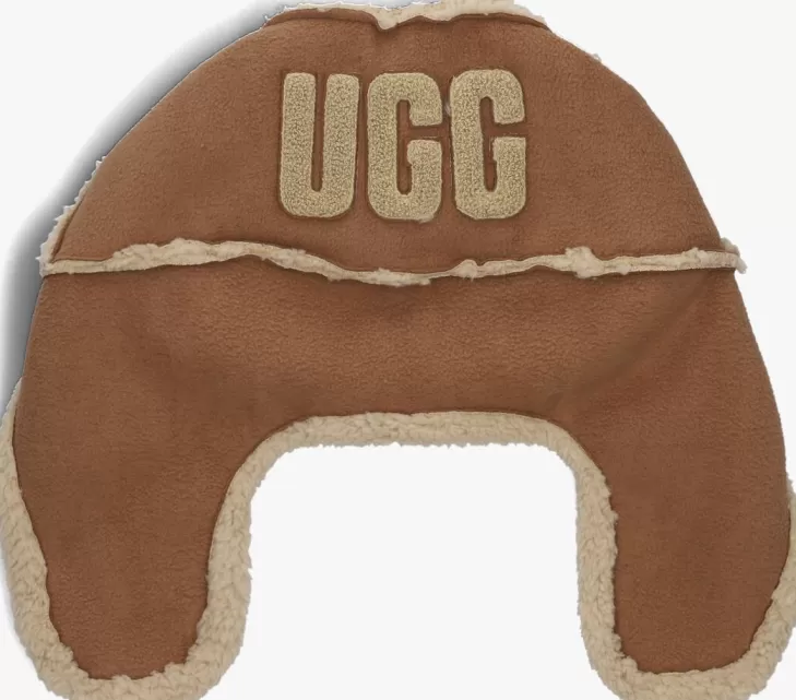 Fashion UGG Muts Bonded Fleece Trapper Cognac