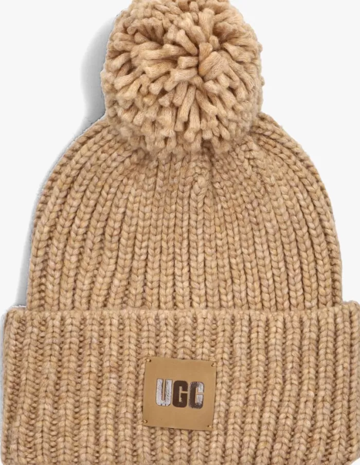 Dames UGG Mutsen^ Muts Chunky Rib Knit Beanie W Pom