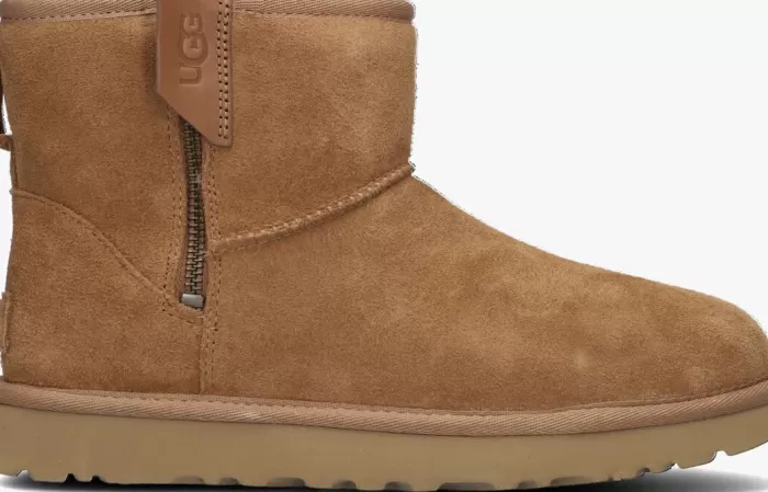 Dames UGG Laarzen^ Vachtlaarzen Classic Mini Bailey Zip