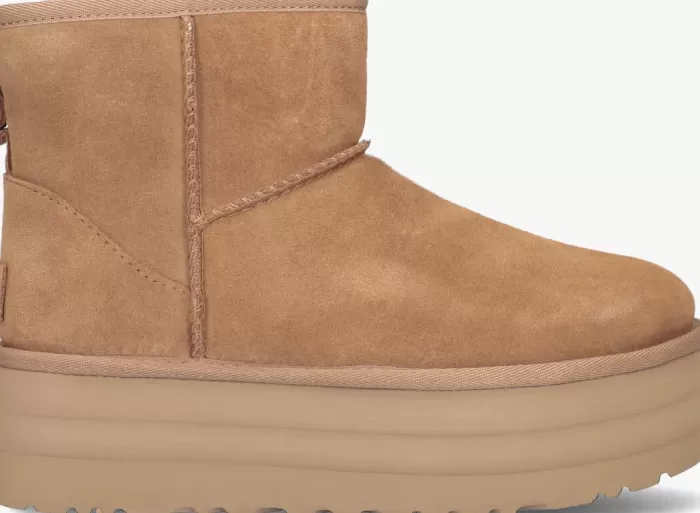 Dames UGG Laarzen^ Vachtlaarzen W Classic Mini Platform