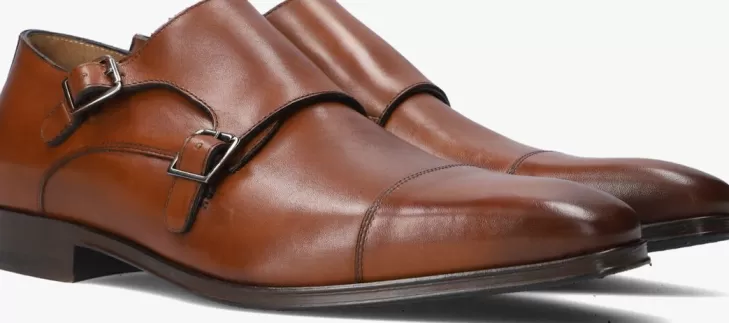 New VAN BOMMEL Nette Schoenen Sbm-30020 Cognac