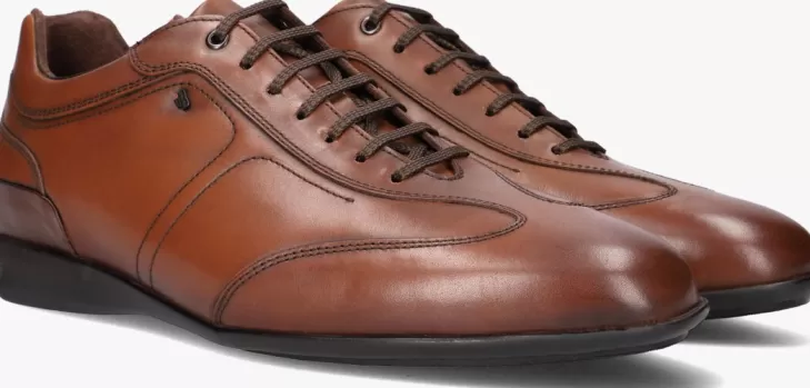 Hot VAN BOMMEL Veterschoenen Sbm-10016 Cognac