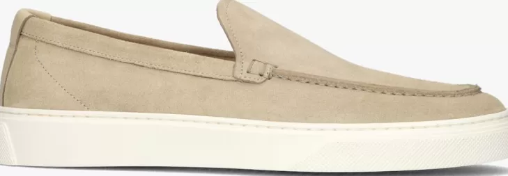 Shop WOOLRICH Loafers Boat Slip On Heren Beige